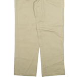 DICKIES Mens Trousers Beige Slim Straight W34 L30