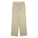 DICKIES 874 Workwear Mens Trousers Beige Regular Straight W26 L30