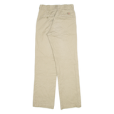 DICKIES 874 Workwear Mens Trousers Beige Regular Straight W26 L30