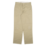 DICKIES Mens Trousers Beige Regular Straight W32 L32