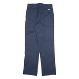 DICKIES Mens Trousers Blue Regular Straight W30 L32