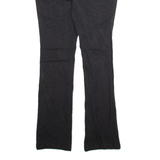 DICKIES Womens Trousers Black Slim Straight W25 L31