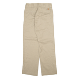 DICKIES 874 Workwear Mens Trousers Beige Regular Straight W29 L30