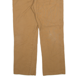 DICKIES Mens Trousers Brown Relaxed Straight W36 L30