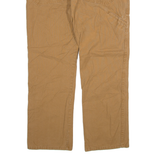 DICKIES Mens Trousers Brown Relaxed Straight W36 L30