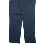 DICKIES Mens Trousers Blue Regular Straight W33 L32