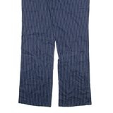 DICKIES Womens Trousers Blue Relaxed Straight W34 L31
