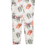 REISS Selena Floral Womens Trousers Beige Slim Skinny W26 L28