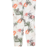 REISS Selena Floral Womens Trousers Beige Slim Skinny W26 L28