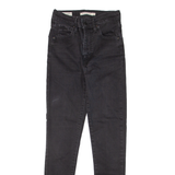 LEVI'S Mile High BIG E Womens Jeans Black Slim Skinny W22 L28