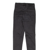 LEVI'S Mile High BIG E Womens Jeans Black Slim Skinny W22 L28