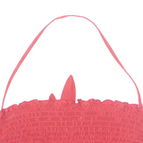 TEZENIS Womens Halter Neck Top Red Button Neck Sleeveless S