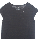 NIKE Dri-fit Womens Sports Top Black S