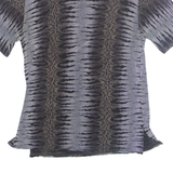 KIINZAA Womens Printed Top Purple Crazy Pattern M