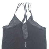 NIKE Womens Sports Vest Black Sleeveless S