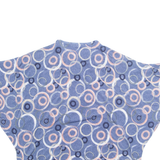 ARMAND THIERY Womens Printed Top Blue Spotted M