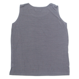 FRANELI FASHION Womens Top Grey Sleeveless L
