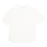 JULIETTA Womens Shirt Cream Collared M