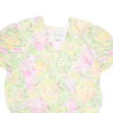 LIZ ROBERTS Womens Printed Blouse Green Floral UK 12