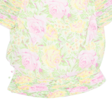 LIZ ROBERTS Womens Printed Blouse Green Floral UK 12