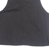 DICKIES Womens Shirt Black Collared Sleeveless S