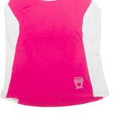 GIORDANA Womens Sports Vest Pink Sleeveless M