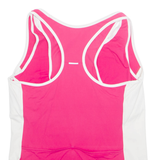 GIORDANA Womens Sports Vest Pink Sleeveless M