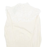 & OTHER STORIES Womens Blouse Cream Long Sleeve XS