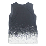 SELECT Womens Printed Top Black Sleeveless Polka Dot S