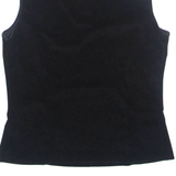 NECESSARY OBJECTS Womens Cropped Top Black Sleeveless M