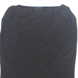 DAPHNE Womens Top Black Sleeveless M