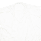 MYONA Womens Top Cream Viscose L