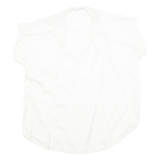 MYONA Womens Top Cream Viscose L