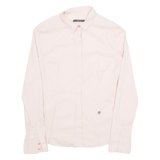 GAUDI JEANS Womens Shirt Pink Collared Long Sleeve M
