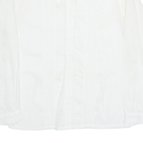 Womens Shirt White Collared Long Sleeve M