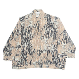 GOLDEN GATE Womens Printed Blouse Beige Floral L