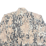 GOLDEN GATE Womens Printed Blouse Beige Floral L
