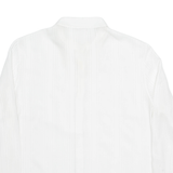 ALEXON SPORTSET Womens Shirt White Collared Long Sleeve L