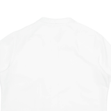 Womens Blouse White Collared M