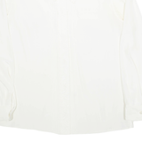 CIFU Womens Blouse Cream Collared Long Sleeve M