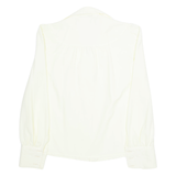 CV Womens Shirt Yellow Collared Long Sleeve M