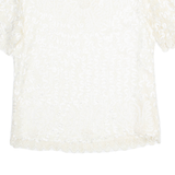 Womens Top Beige Floral M