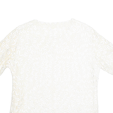 Womens Top Beige Floral M