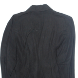 KRISS Womens Shirt Black Long Sleeve Viscose M