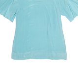 BLEUS Womens Bardot Top Blue L