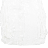 ALIELLE Womens Blouse White Long Sleeve Viscose L