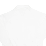 Womens Blouse White Collared Long Sleeve M