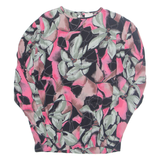 STURZENEGGER Womens Printed Blouse Purple Long Sleeve Floral M