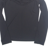 HENNES Womens Top Black Long Sleeve S