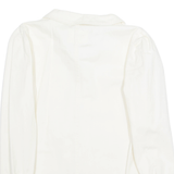 ONLY Womens Shirt Beige Collared Long Sleeve S